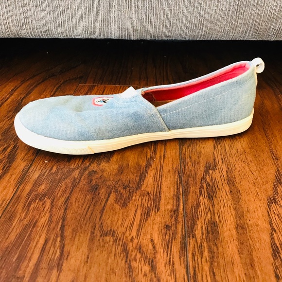 Mickey Mouse vintage girls slip ons - Picture 6 of 8